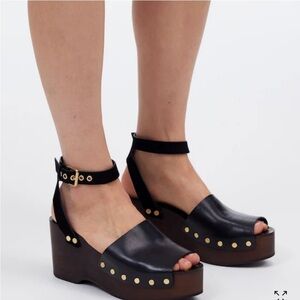 Madewell The Anouk Platform Clog Sandal